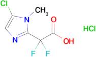 2-(5-Chloro-1-methyl-1h-imidazol-2-yl)-2,2-difluoroacetic acid hydrochloride
