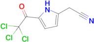 2-[5-(trichloroacetyl)-1h-pyrrol-2-yl]acetonitrile