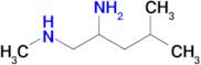 (2-Amino-4-methylpentyl)(methyl)amine