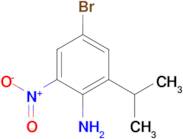 4-Bromo-2-nitro-6-(propan-2-yl)aniline