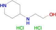 2-[(piperidin-4-yl)amino]ethan-1-ol dihydrochloride