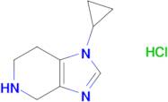 1-Cyclopropyl-1h,4h,5h,6h,7h-imidazo[4,5-c]pyridine hydrochloride