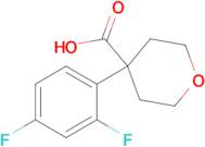 4-(2,4-Difluorophenyl)oxane-4-carboxylic acid