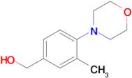 [3-methyl-4-(morpholin-4-yl)phenyl]methanol