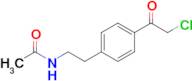 n-{2-[4-(2-chloroacetyl)phenyl]ethyl}acetamide