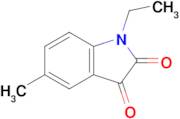 1-Ethyl-5-methyl-2,3-dihydro-1h-indole-2,3-dione