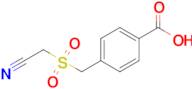 4-[(cyanomethanesulfonyl)methyl]benzoic acid