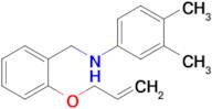 3,4-Dimethyl-n-{[2-(prop-2-en-1-yloxy)phenyl]methyl}aniline