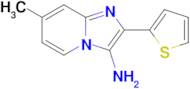 7-Methyl-2-(thiophen-2-yl)imidazo[1,2-a]pyridin-3-amine