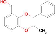 [2-(benzyloxy)-3-ethoxyphenyl]methanol