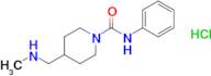 4-[(methylamino)methyl]-n-phenylpiperidine-1-carboxamide hydrochloride