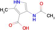 4-Acetamido-2-methyl-1h-pyrrole-3-carboxylic acid