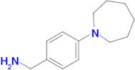 [4-(azepan-1-yl)phenyl]methanamine