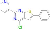 3-{4-chloro-6-phenylthieno[2,3-d]pyrimidin-2-yl}pyridine