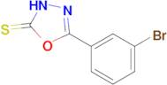 5-(3-bromophenyl)-2,3-dihydro-1,3,4-oxadiazole-2-thione