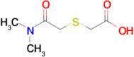 2-{[(dimethylcarbamoyl)methyl]sulfanyl}acetic acid