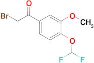 2-Bromo-1-[4-(difluoromethoxy)-3-methoxyphenyl]ethan-1-one