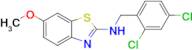 n-[(2,4-dichlorophenyl)methyl]-6-methoxy-1,3-benzothiazol-2-amine