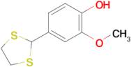 4-(1,3-Dithiolan-2-yl)-2-methoxyphenol