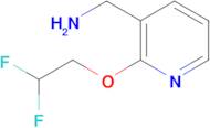 [2-(2,2-difluoroethoxy)pyridin-3-yl]methanamine