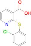 2-[(2-chlorophenyl)sulfanyl]pyridine-3-carboxylic acid