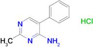 2-Methyl-5-phenylpyrimidin-4-amine hydrochloride