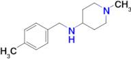 1-Methyl-n-[(4-methylphenyl)methyl]piperidin-4-amine
