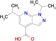 1,6-Bis(propan-2-yl)-1h-pyrazolo[3,4-b]pyridine-4-carboxylic acid