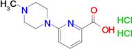 6-(4-Methylpiperazin-1-yl)pyridine-2-carboxylic acid dihydrochloride