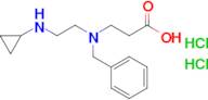 3-{benzyl[2-(cyclopropylamino)ethyl]amino}propanoic acid dihydrochloride