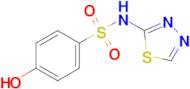 4-Hydroxy-n-(1,3,4-thiadiazol-2-yl)benzene-1-sulfonamide