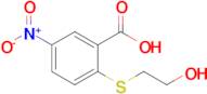 2-[(2-hydroxyethyl)sulfanyl]-5-nitrobenzoic acid