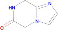 5h,6h,7h,8h-Imidazo[1,2-a]pyrazin-6-one