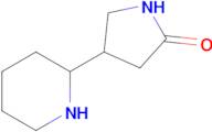 4-(Piperidin-2-yl)pyrrolidin-2-one