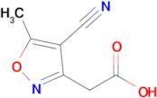 2-(4-Cyano-5-methyl-1,2-oxazol-3-yl)acetic acid