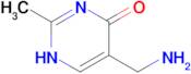 5-(aminomethyl)-2-methyl-1,4-dihydropyrimidin-4-one