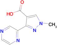 1-Methyl-3-(pyrazin-2-yl)-1h-pyrazole-4-carboxylic acid