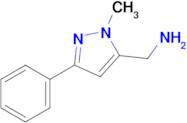 1-(1-Methyl-3-phenyl-1h-pyrazol-5-yl)methanamine