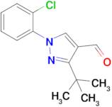 3-tert-Butyl-1-(2-chlorophenyl)-1h-pyrazole-4-carbaldehyde