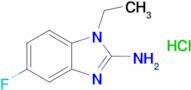 1-Ethyl-5-fluoro-1h-1,3-benzodiazol-2-amine hydrochloride