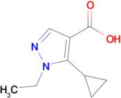 5-Cyclopropyl-1-ethyl-1h-pyrazole-4-carboxylic acid