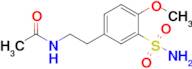 n-[2-(4-methoxy-3-sulfamoylphenyl)ethyl]acetamide