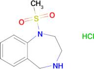 1-Methanesulfonyl-2,3,4,5-tetrahydro-1h-1,4-benzodiazepine hydrochloride