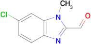 6-Chloro-1-methyl-1h-1,3-benzodiazole-2-carbaldehyde