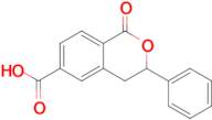 1-Oxo-3-phenyl-3,4-dihydro-1h-2-benzopyran-6-carboxylic acid