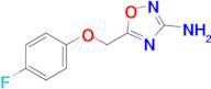 5-(4-Fluorophenoxymethyl)-1,2,4-oxadiazol-3-amine