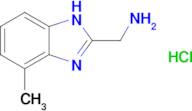 (4-Methyl-1h-1,3-benzodiazol-2-yl)methanamine hydrochloride