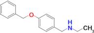 {[4-(benzyloxy)phenyl]methyl}(ethyl)amine