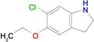 6-Chloro-5-ethoxy-2,3-dihydro-1h-indole