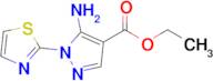 Ethyl 5-amino-1-(1,3-thiazol-2-yl)-1h-pyrazole-4-carboxylate